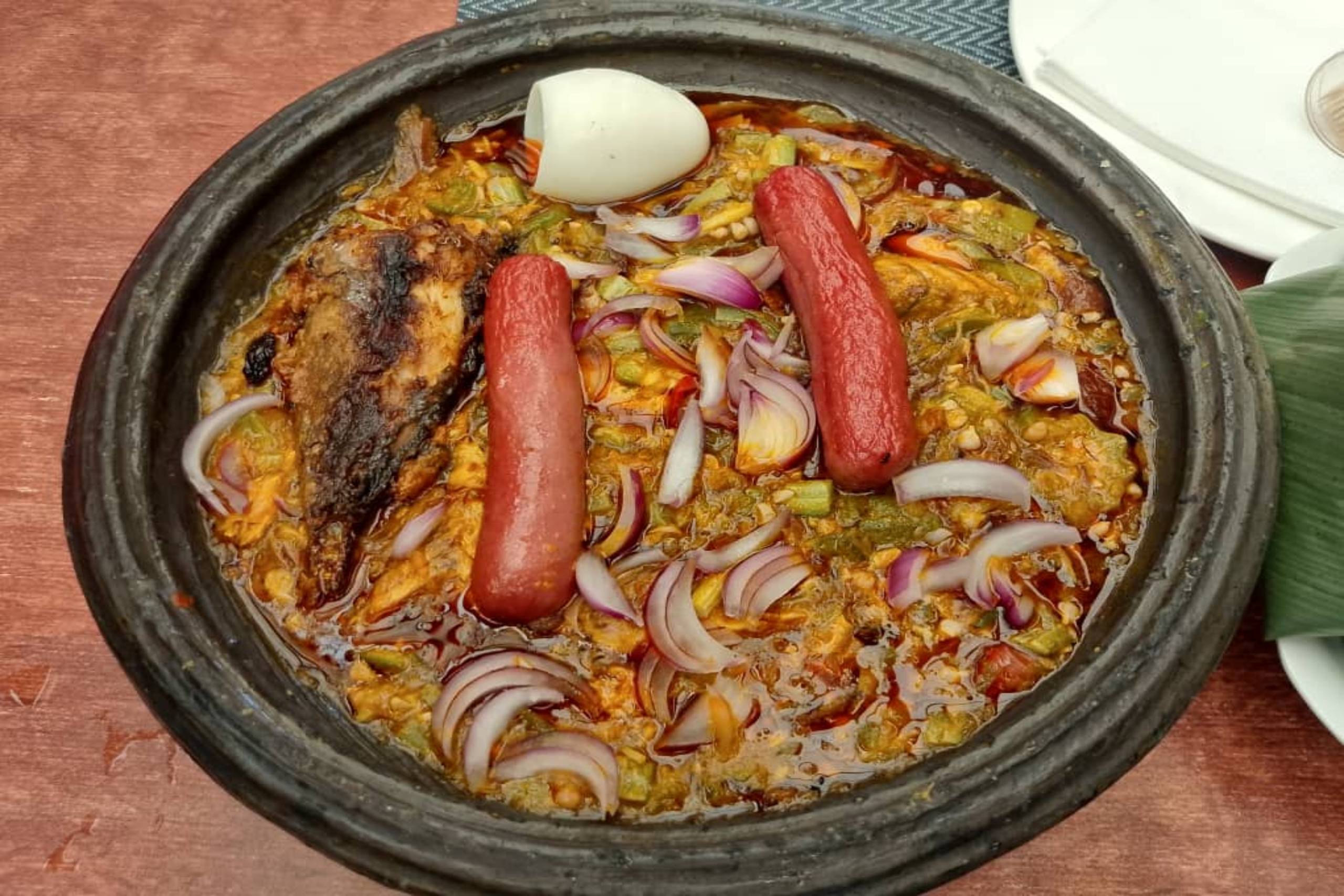 People saluting together
